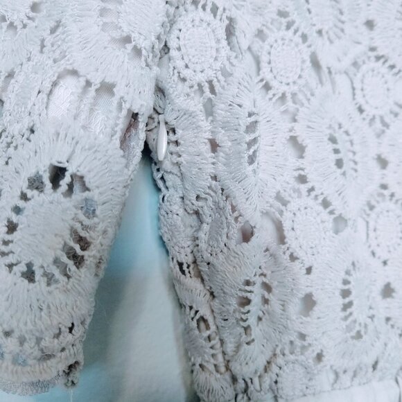 ROOLEE PARTY LACE PLEATED DRESS SIZE S - Picture 10 of 16